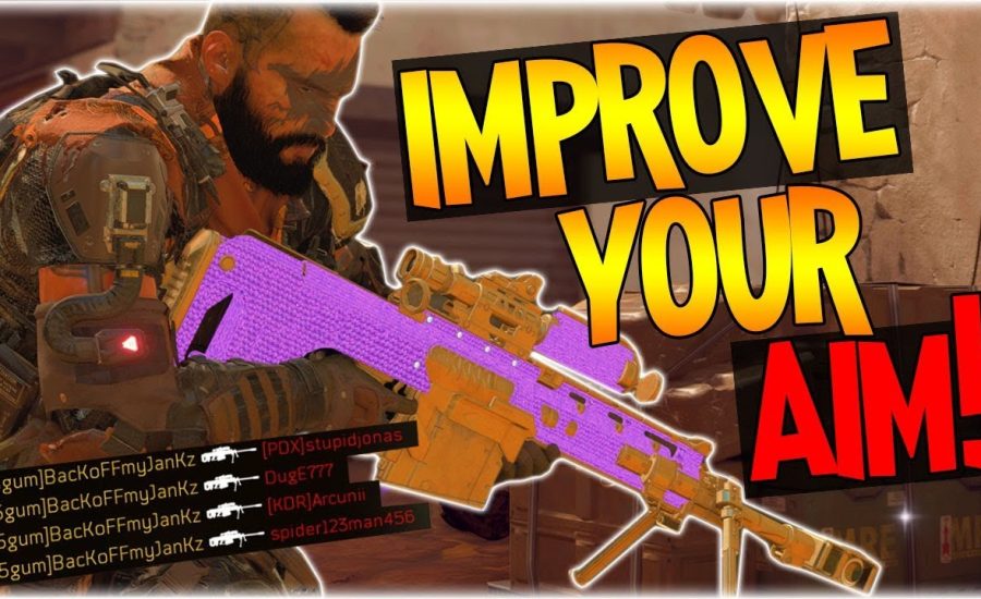 How to IMPROVE Your Aim with Snipers! (BO4)