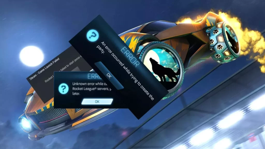 How to fix the Rocket League Party Error