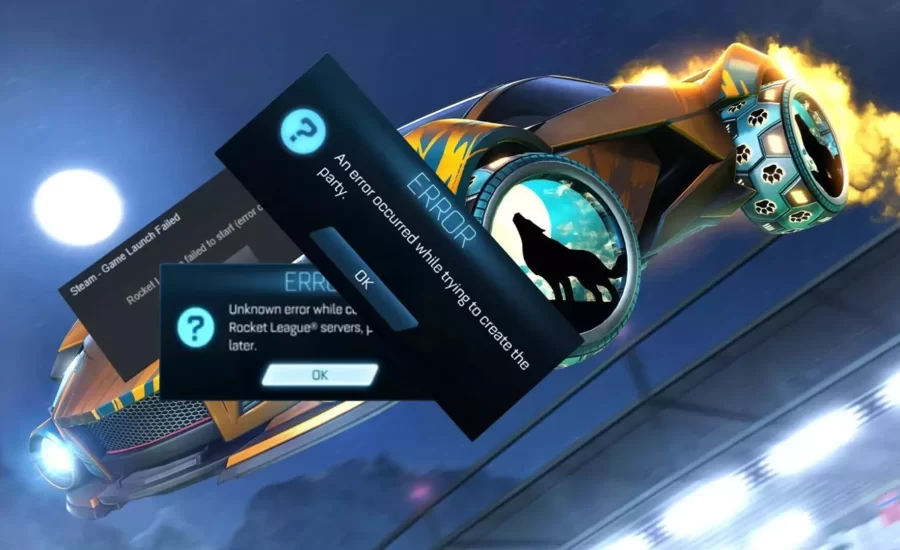 How to fix the Rocket League Party Error