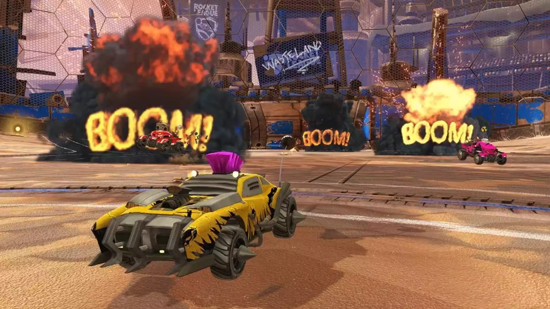 How to get a wipeout in Rocket League