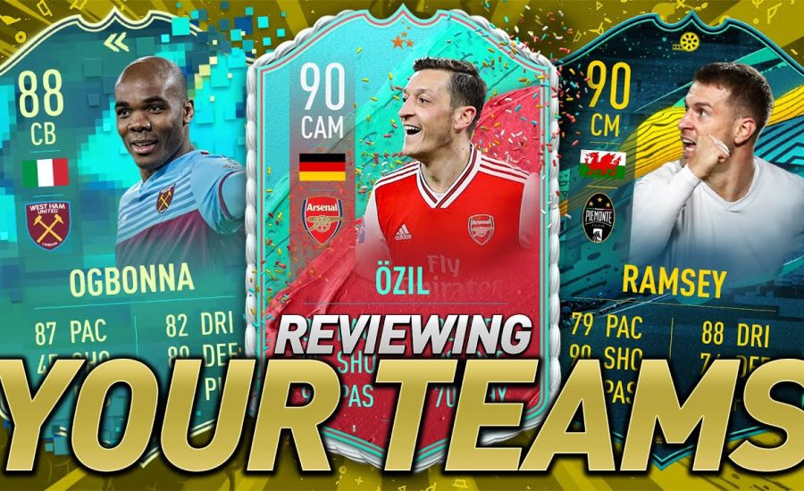 I RATE YOUR TEAMS! NEW META SBCS! #FIFA20 ULTIMATE TEAM