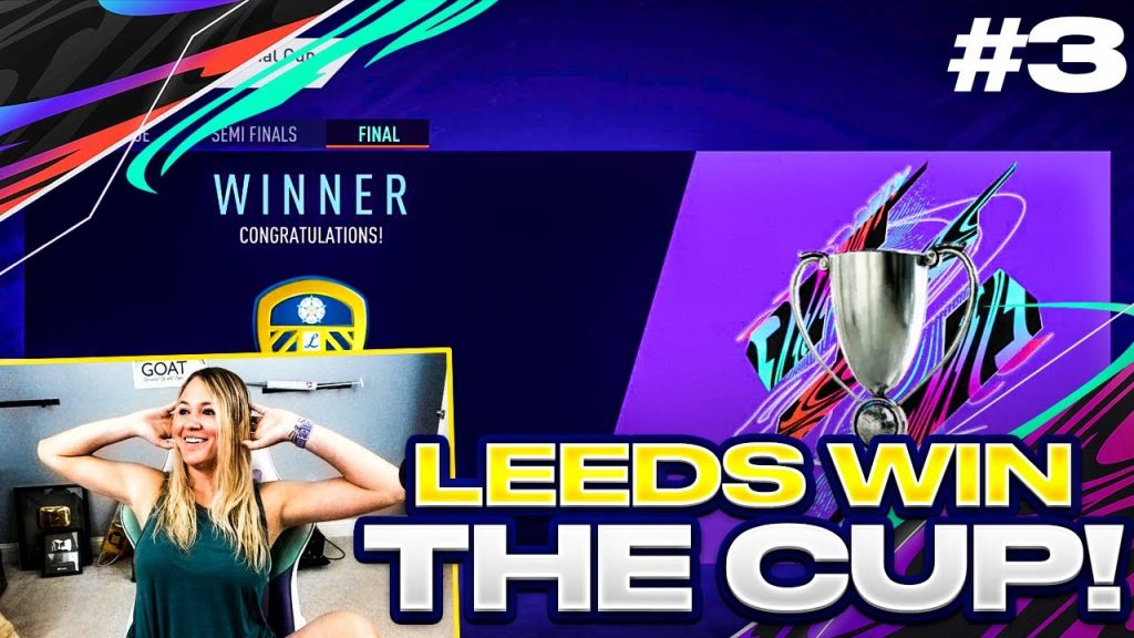 LEEDS WINS THE CUP!! FIFA 21 MY PLAYER CAREER MODE W/ LEEDS UNITED!!