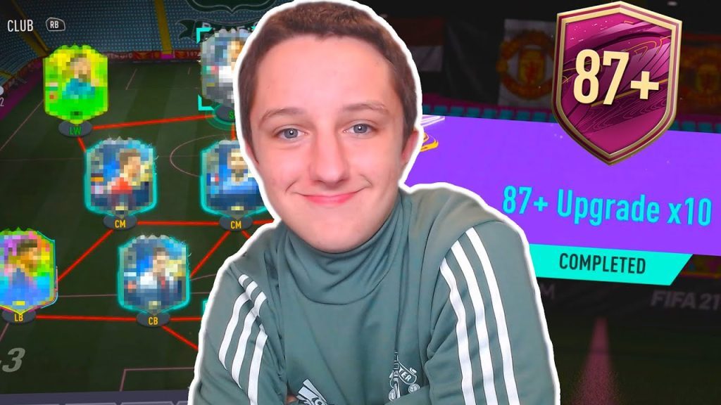 Letting the 87+ x10 Pack decide my FUT Champs team... | FIFA 21