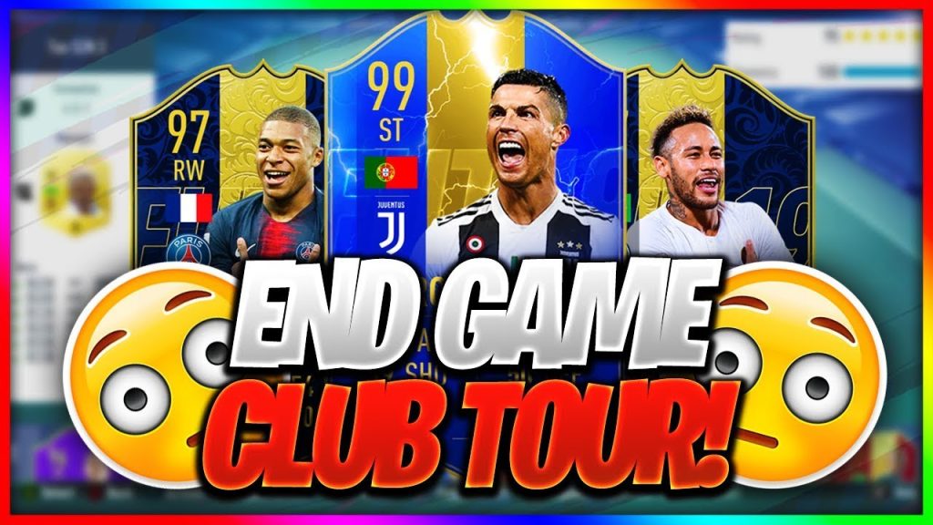 MY END GAME TEAM & CLUB TOUR! FIFA 19 Ultimate Team