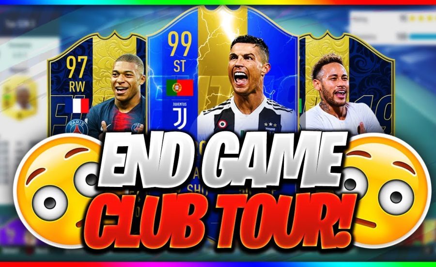 MY END GAME TEAM & CLUB TOUR! FIFA 19 Ultimate Team