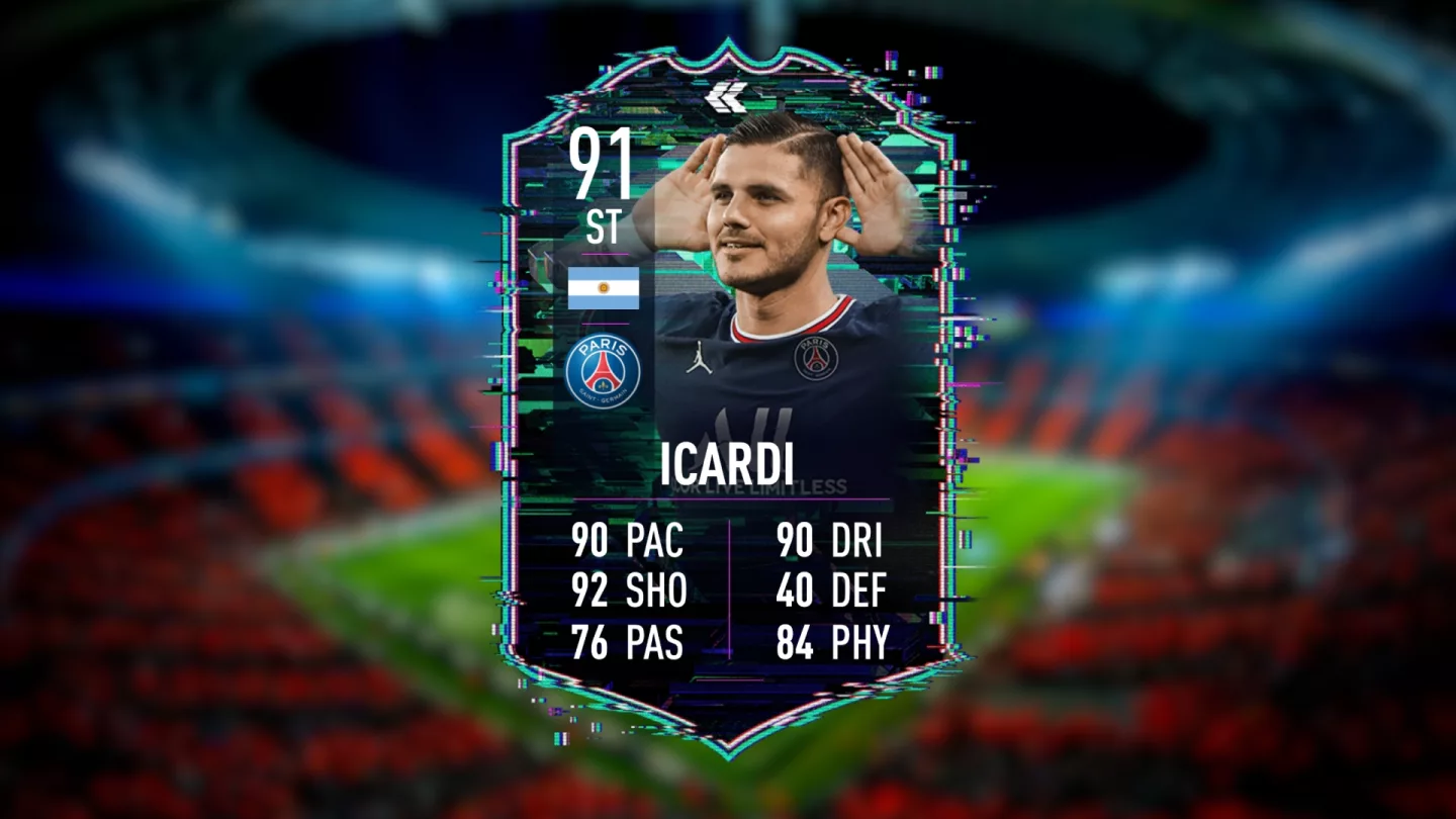 Mauro Icardi Flashback SBC in FIFA 22 - Cheapest Solution