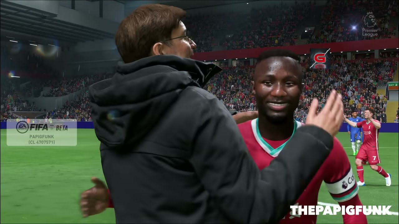 NEW Jurgen Klopp Fifa 22 End Of Match Celebration | Closed Beta