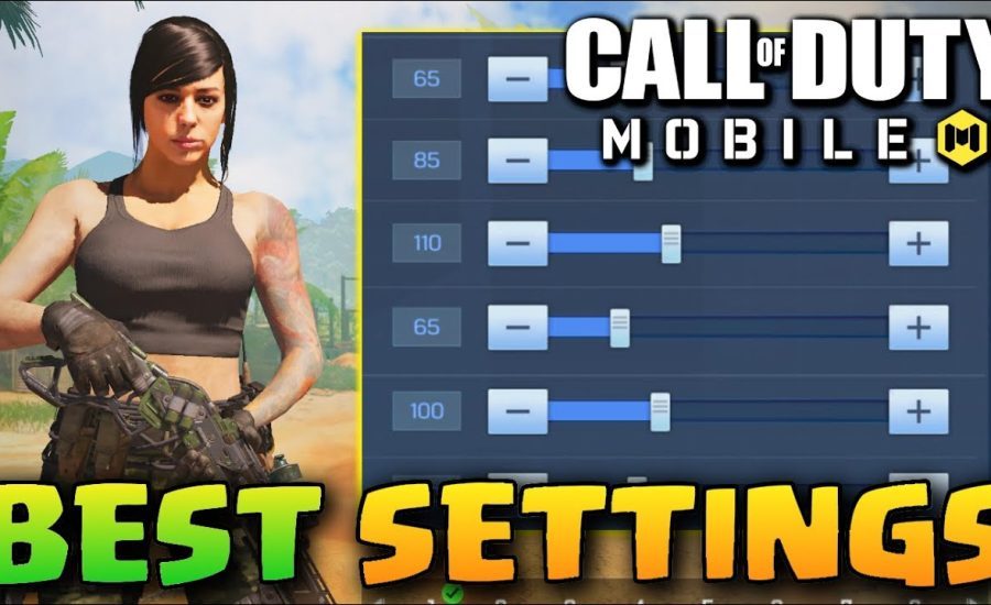 NEW SEASON 10 Settings in Call of Duty Mobile BEST Controls Sensitivity