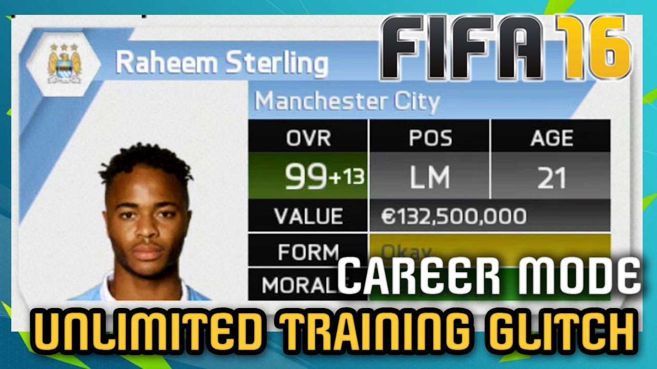 NEW UNLIMITED TRAINING GLITCH - Career Mode FIFA 16