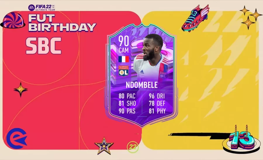 FIFA 22: Tanguy Ndombele FUT Birthday SBC - Cheapest Solution