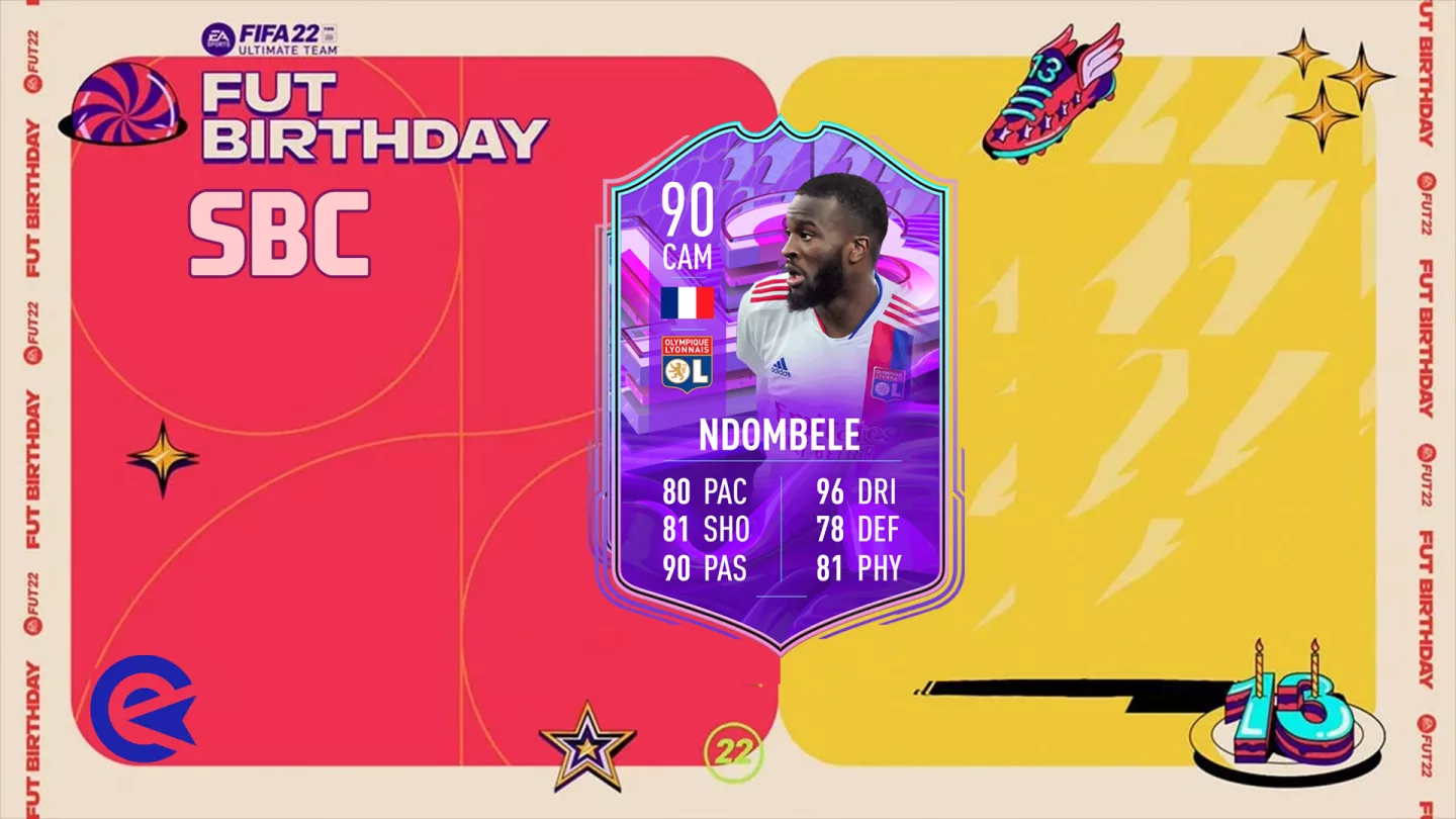 FIFA 22: Tanguy Ndombele FUT Birthday SBC - Cheapest Solution