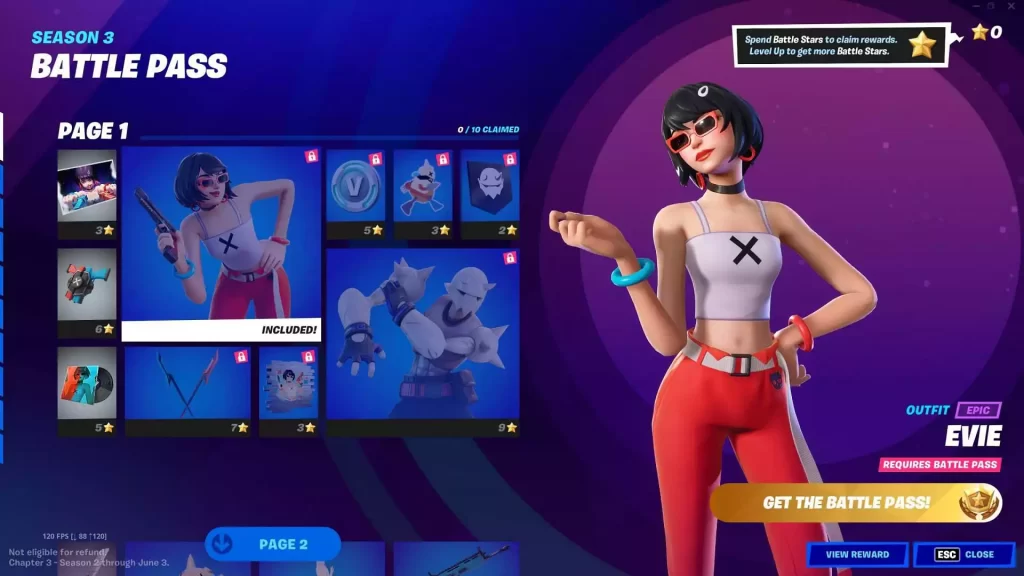 New Battle Pass for Season 3 - price, outfits, all levels