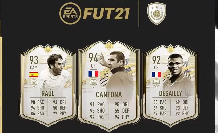 New Icon SBC with Cantona, Raul and Desailly