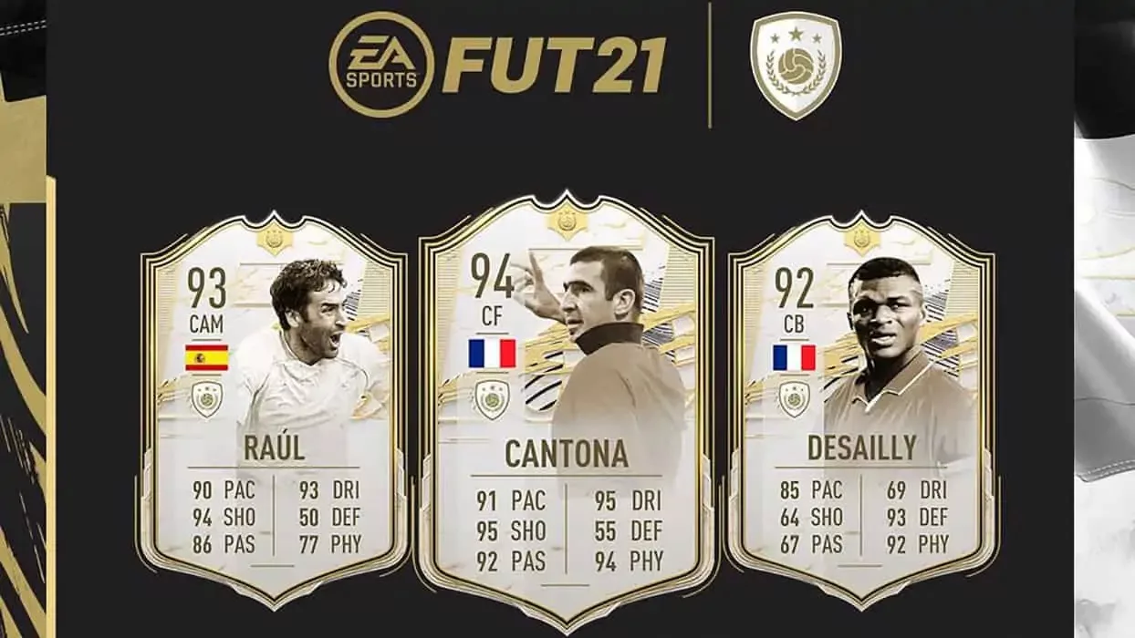 New Icon SBC with Cantona, Raul and Desailly