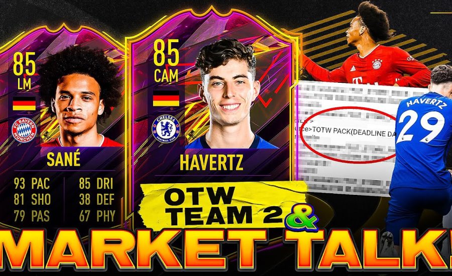 OTW TEAM 2 RELEASED! GUARANTEED TOTW PACK IN CODE AND MARKET TALK! FIFA 21 Ultimate Team