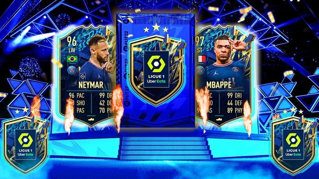 Opening 20x Ligue 1 TOTS Upgrade Packs...