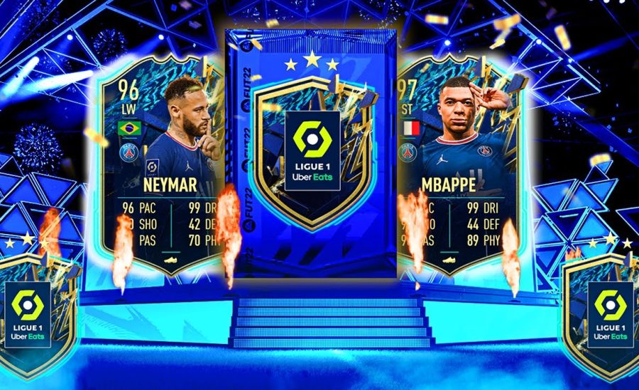 Opening 20x Ligue 1 TOTS Upgrade Packs...