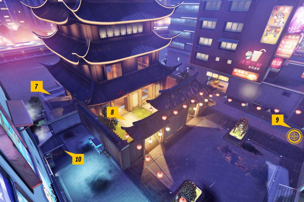 Overwatch Lijiang Tower- Map Guide