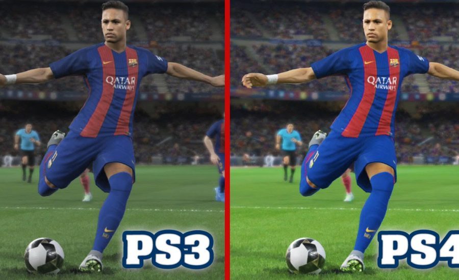 PES 2017 - PS3 vs PS4 Graphics and Gameplay Comparison