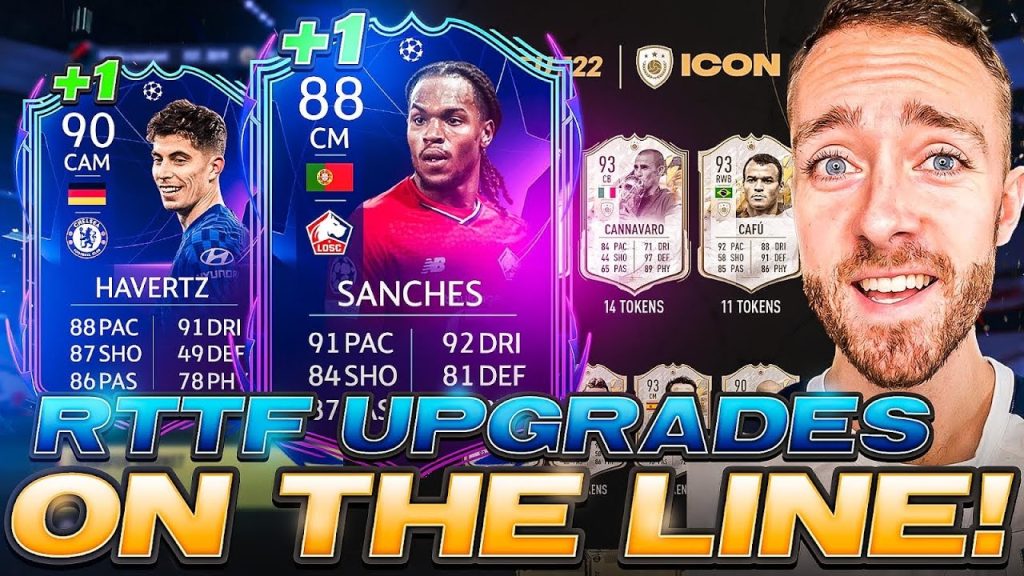 RTTF UPGRADES ON THE LINE TODAY! ICON SWAPS 2 IS ALL THE HYPE! FIFA 22 Ultimate Team