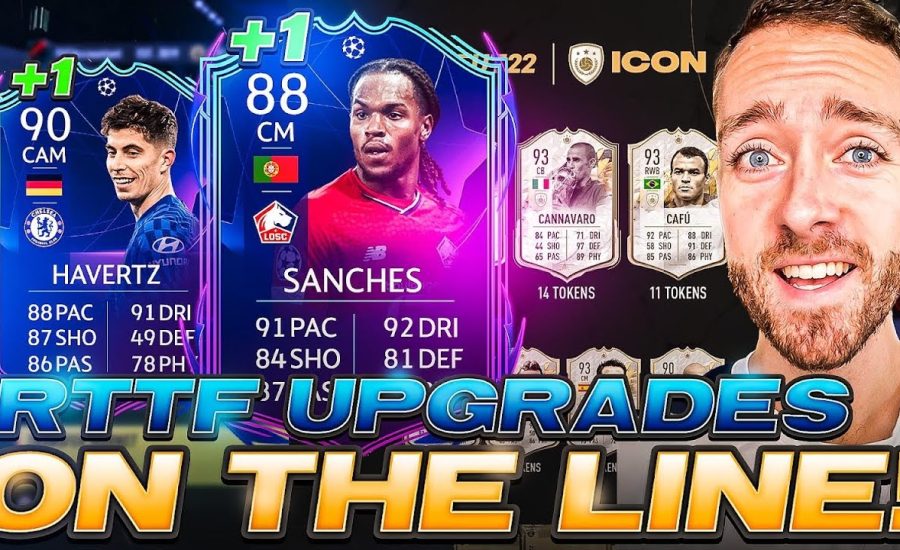 RTTF UPGRADES ON THE LINE TODAY! ICON SWAPS 2 IS ALL THE HYPE! FIFA 22 Ultimate Team