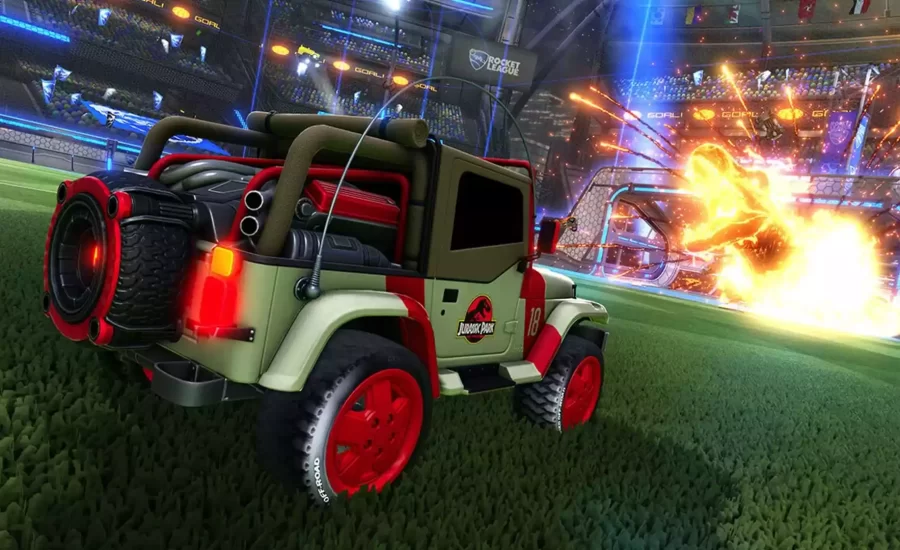 Rocket League Jurassic Jeep Wrangler Hitbox, release date & all details