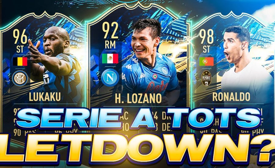 SERIE A TOTS IS A LETDOWN? THIS MARKET'S DROPPING AGAIN SOON! FIFA 21 Ultimate Team