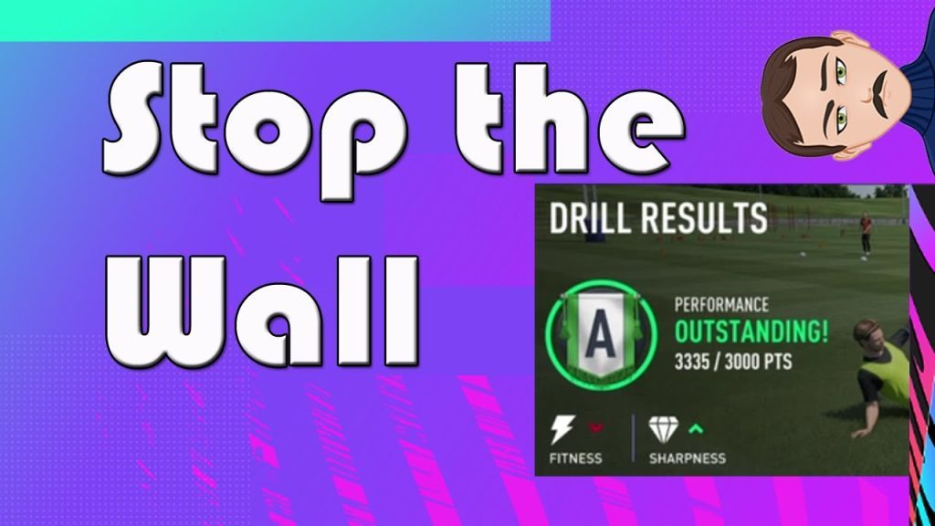 STOP THE WALL - FIFA 21 How to Get an A Rating in Training