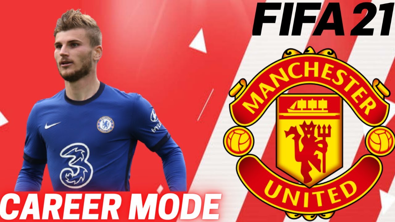 Signing Timo Werner?!?! FIFA 21 MANCHESTER UNITED CAREER MODE #1