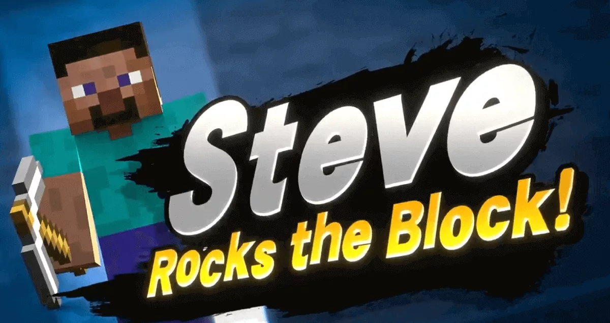 Super Smash Bros. Ultimate: Steve from Minecraft coming!