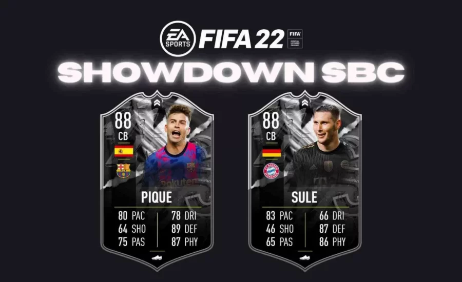 Sule-Vs-Pique-First-Showdown-SBC-in-FIFA-22