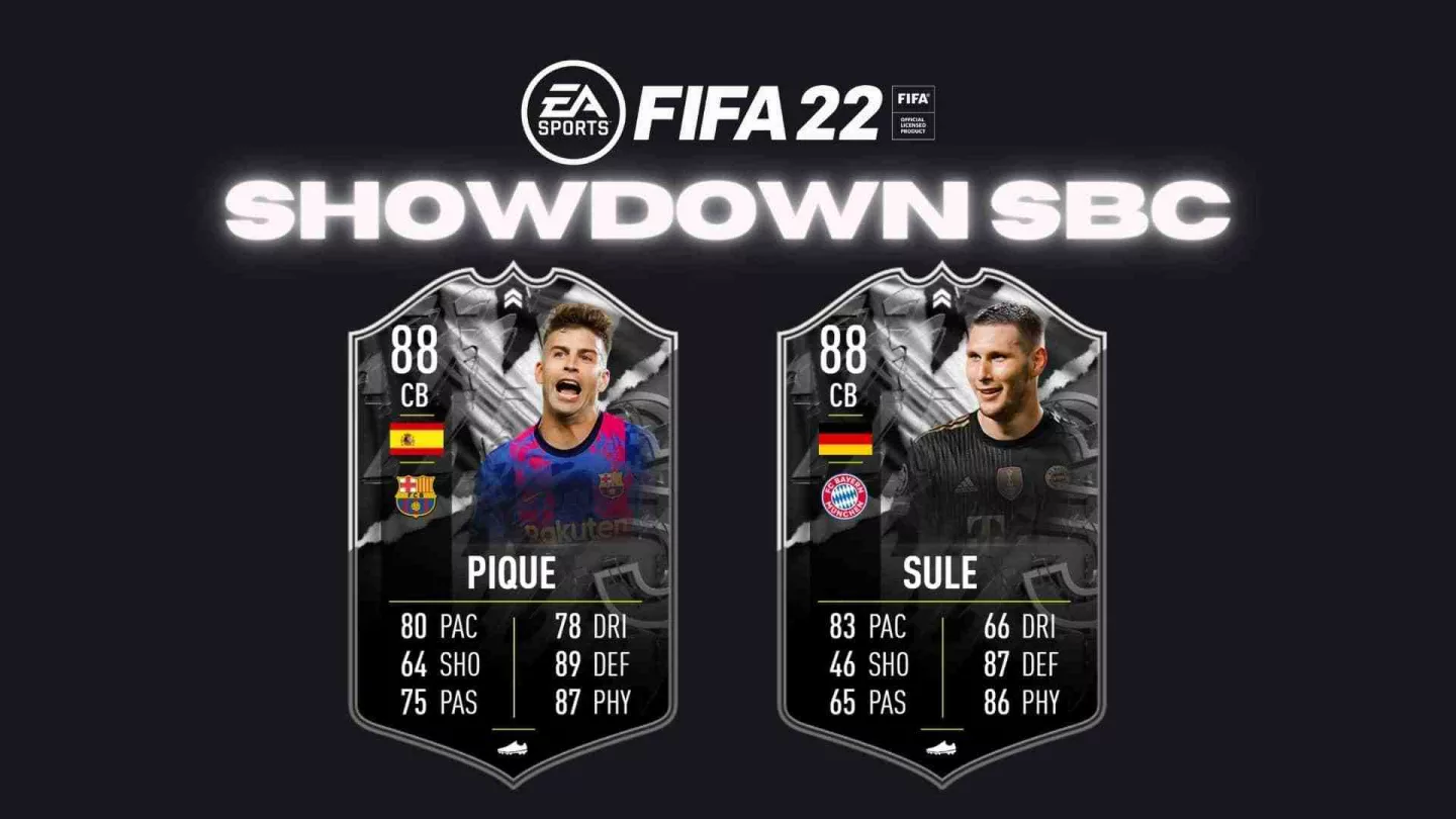 Sule-Vs-Pique-First-Showdown-SBC-in-FIFA-22