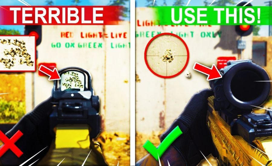 THE ONLY OPTICS THAT ACTUALLY REDUCE RECOIL | Modern Warfare/WARZONE (Tips to Improve COD MW)