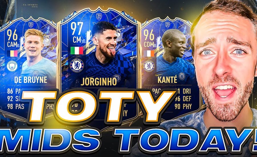 TOTY MIDFIELDERS TODAY! HERO PLAYER PICK FINALLY COMING? FIFA 22 Ultimate Team