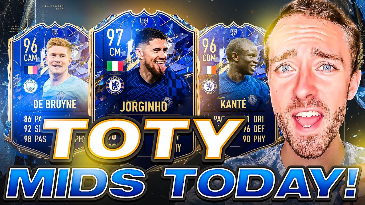 TOTY MIDFIELDERS TODAY! HERO PLAYER PICK FINALLY COMING? FIFA 22 Ultimate Team