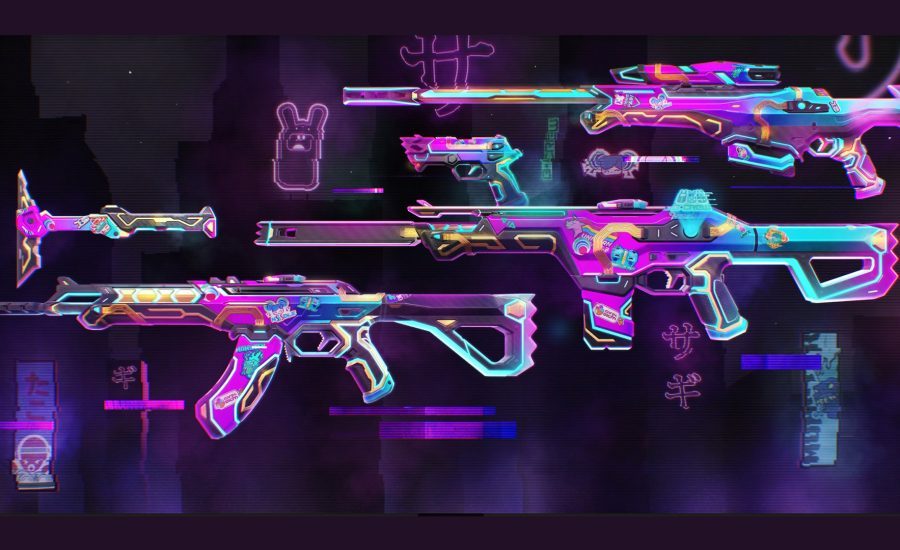 The Valorant Glitchpop 2.0 skins come