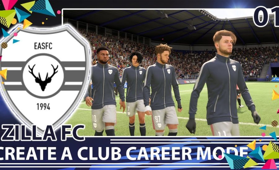 USING MY OWN CREATED PLAYERS IN CREATE A CLUB | FIFA 22 Create a Club Career Mode Ep 1