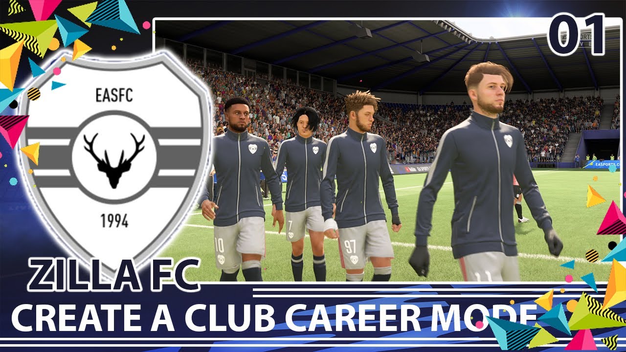 USING MY OWN CREATED PLAYERS IN CREATE A CLUB | FIFA 22 Create a Club Career Mode Ep 1