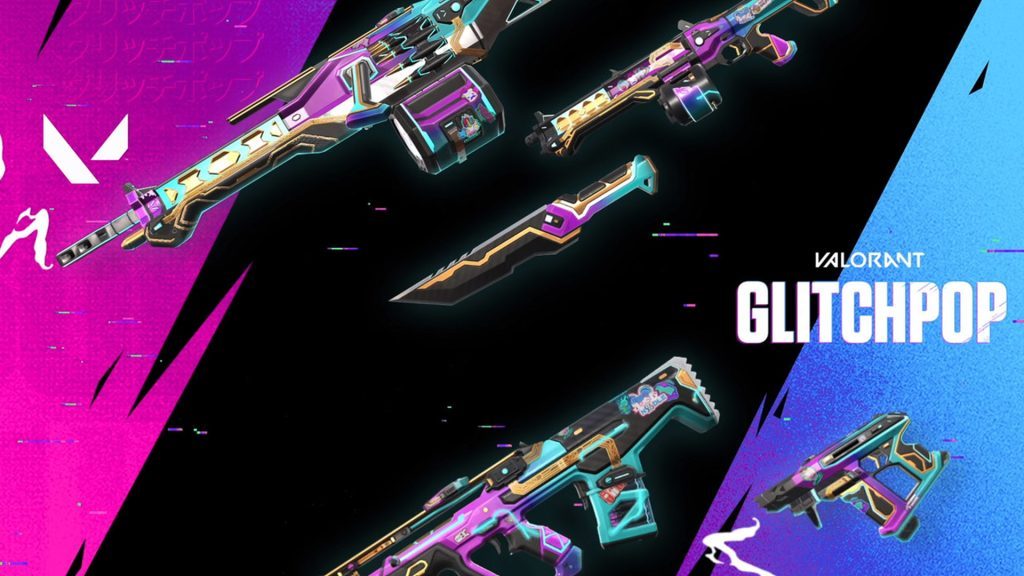 Valorant goes cyberpunk with glitchpop skins