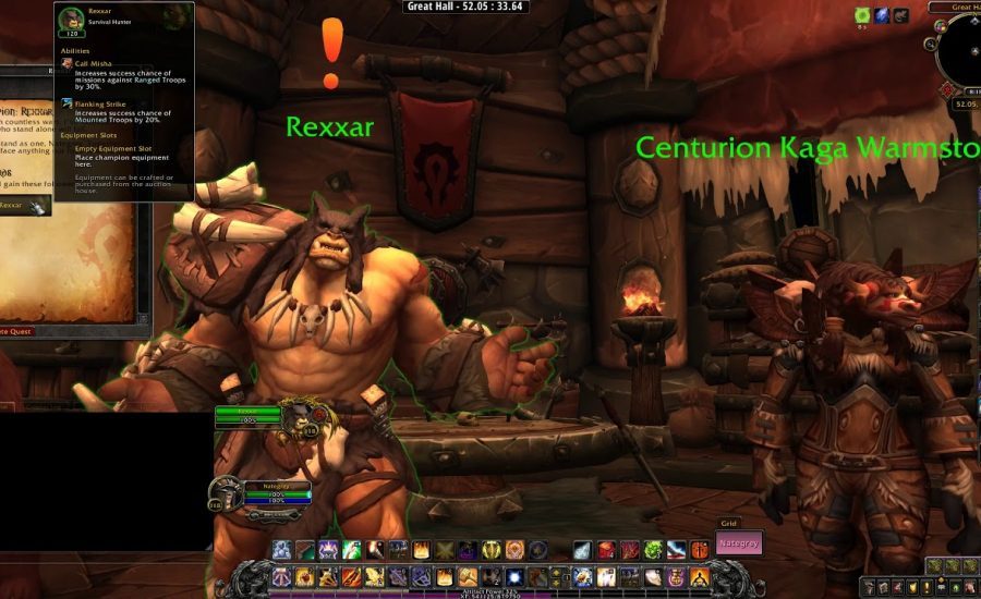 WoW Battle for Azeroth - Rexxar - The Champion of the Horde through the ages