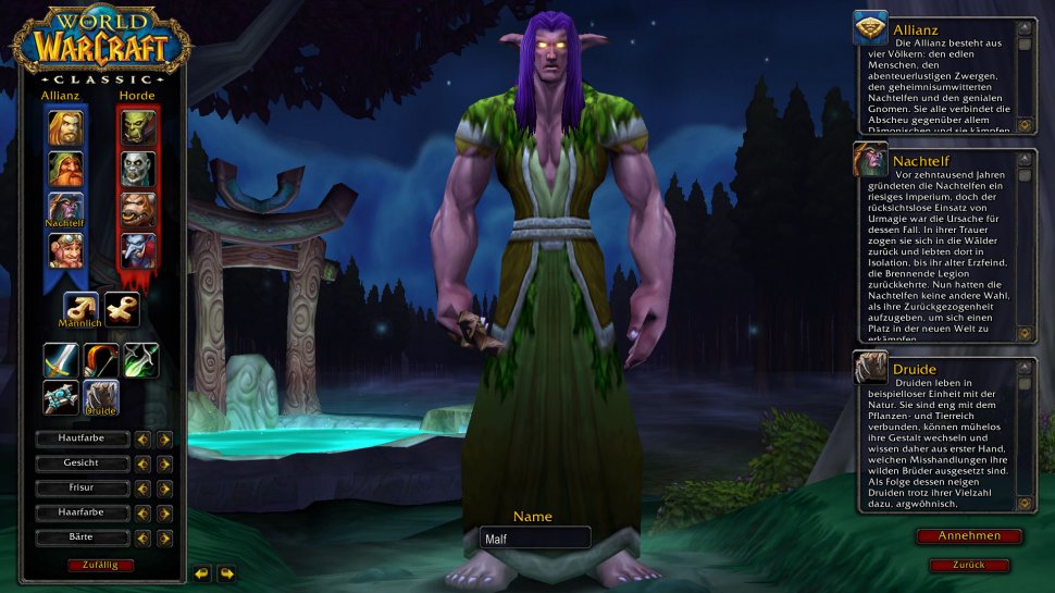 WoW Classic: Shadowglen - Questing in the starting area of the night elves