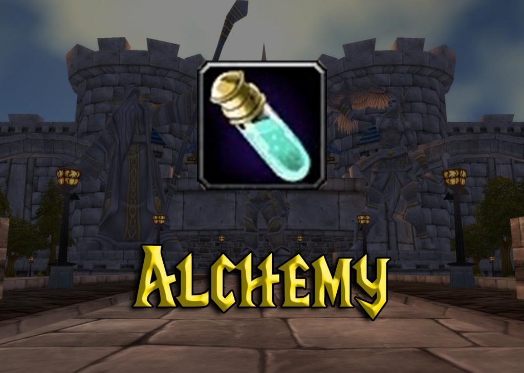 WoW Guide Alchemy from 1 to 525 - Skill Tips with Recipe List for Alchemy