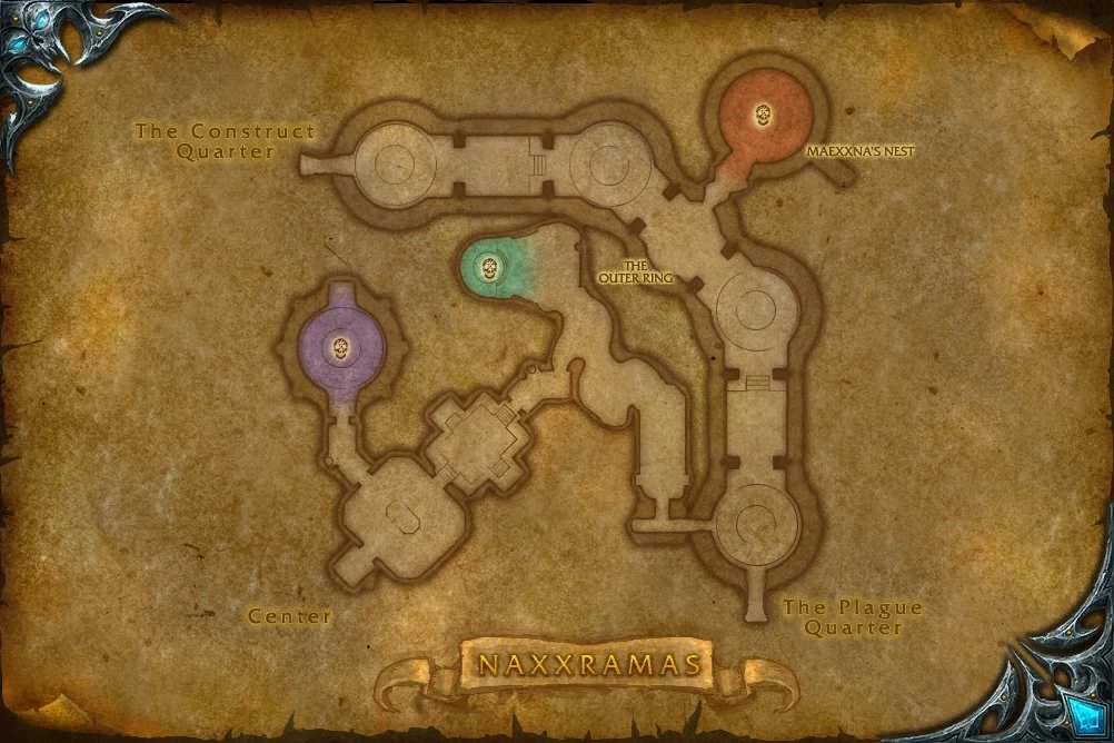 WoW Guide Naxxramas - The Arachnid District