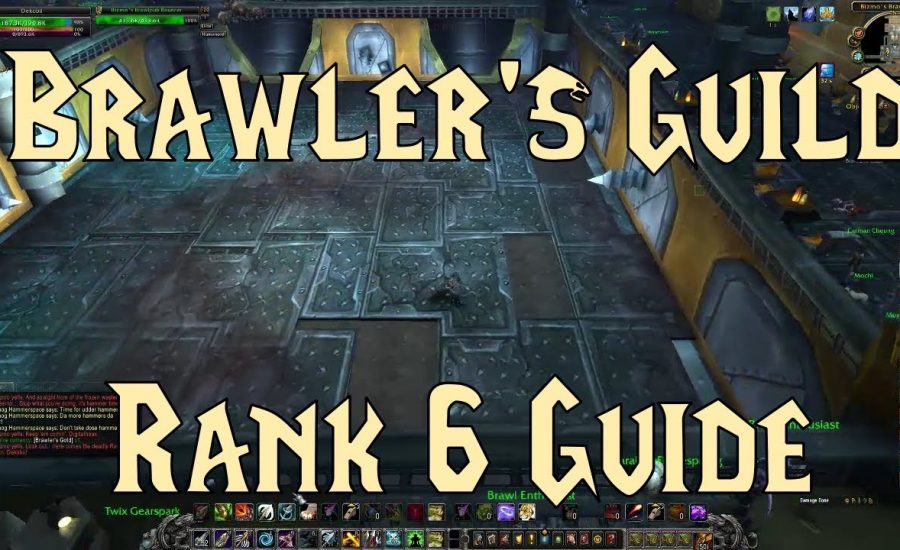 WoW Guide: The Rank 6 Battle Guild - Yikkan Izu, Akama, Draufhau Hufstamp, Unguloxx