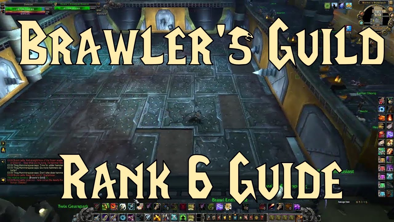 WoW Guide: The Rank 6 Battle Guild - Yikkan Izu, Akama, Draufhau Hufstamp, Unguloxx