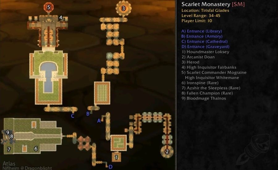 WoW Guide: The Scarlet Monastery