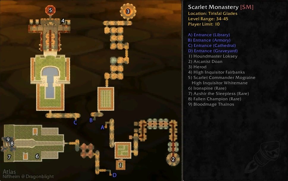 WoW Guide: The Scarlet Monastery