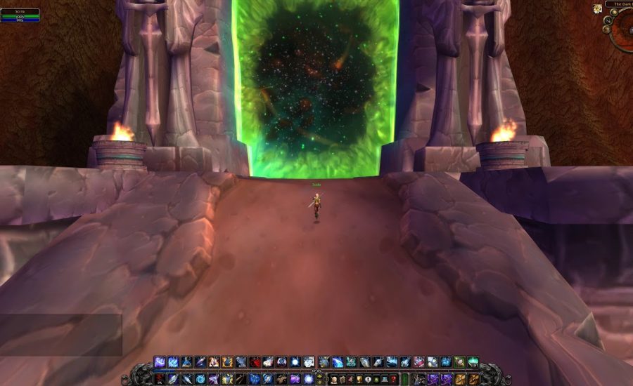 WoW TBC Classic - Fastest route to the Dark Portal Shattrath