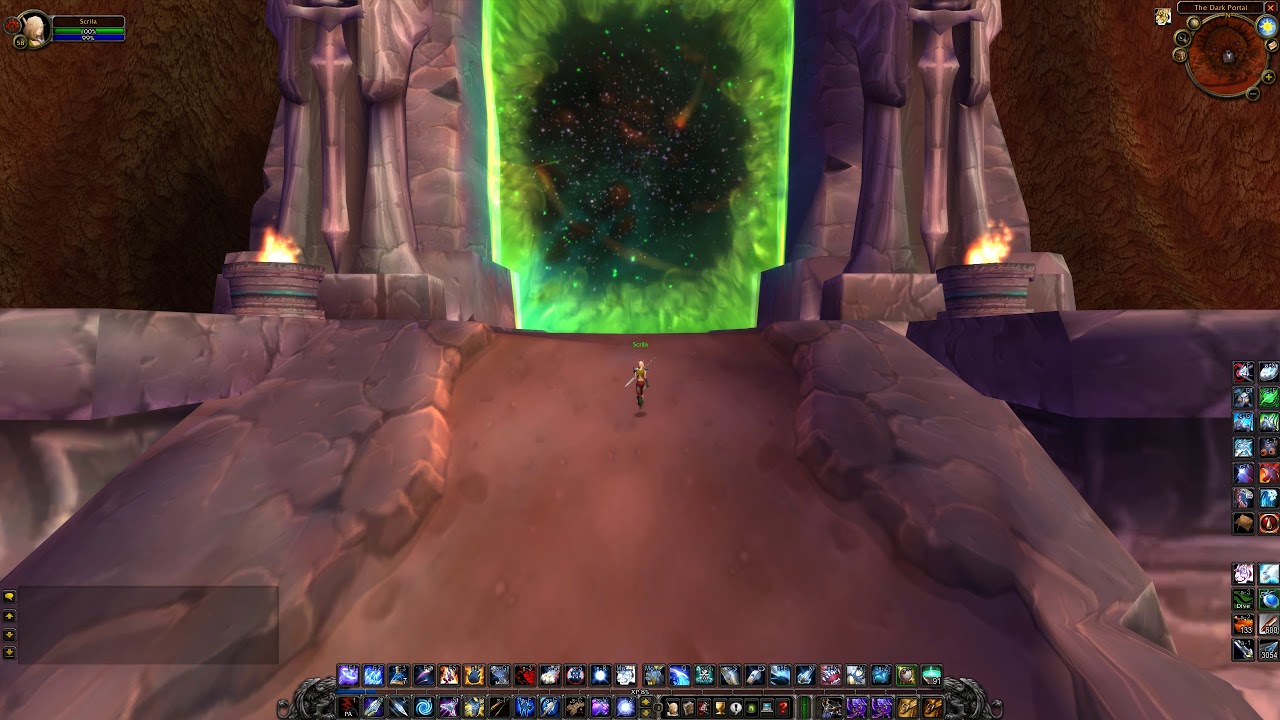 WoW TBC Classic - Fastest route to the Dark Portal Shattrath