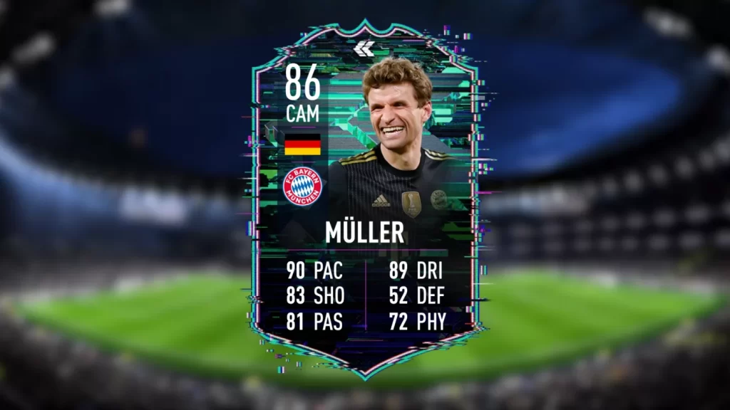 You know ThomaSBC Muller New Flashback SBC in FIFA 22